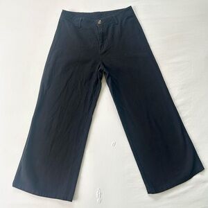 Pacsun Black High Rise Wide Leg Pants Pre-Owned - Excellent Condition